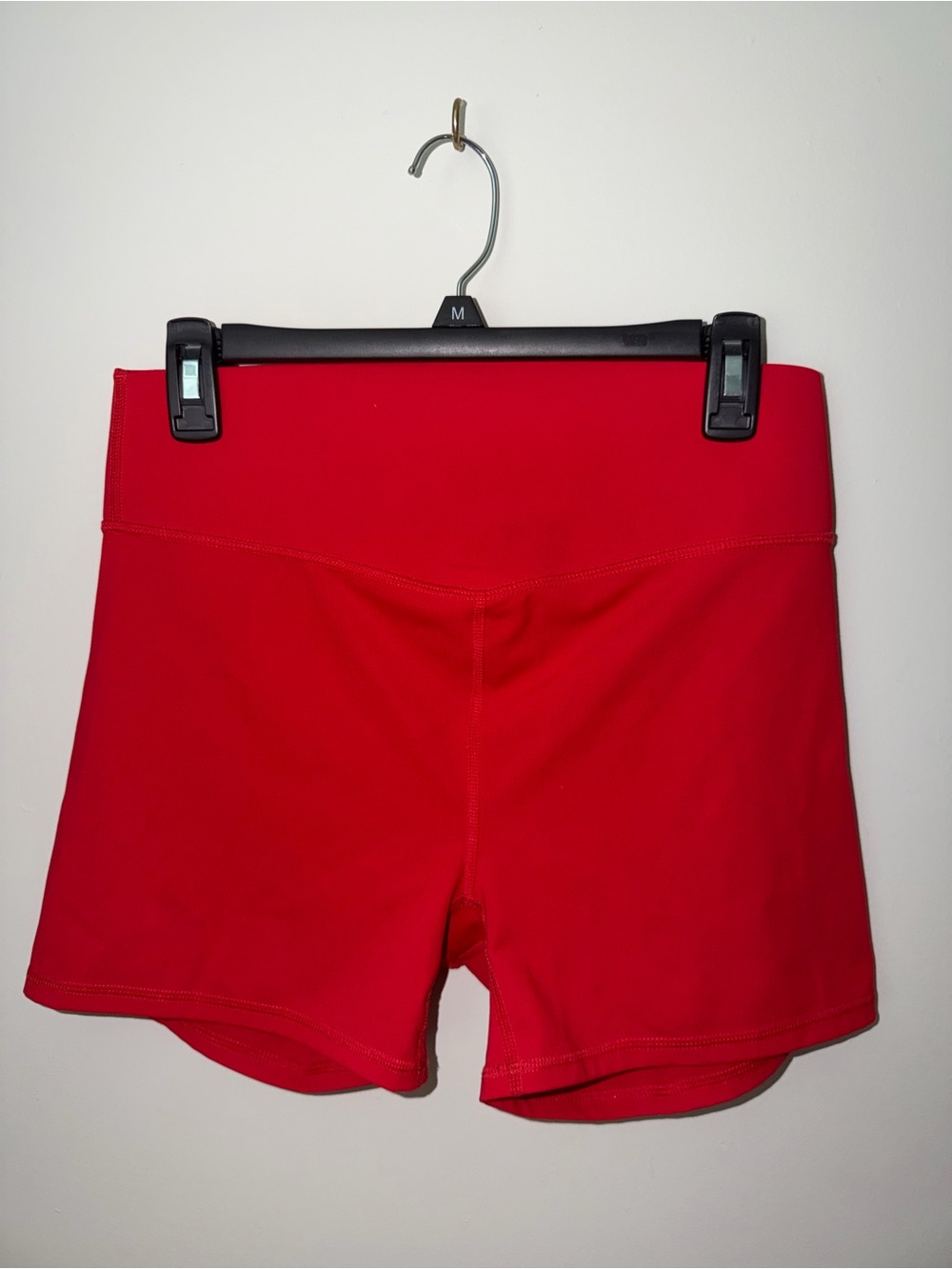 Fabletics red Women's Athletic Shorts - High Waist